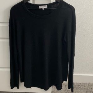 Michael Stars- Brushed Knit Top- Black- Size M